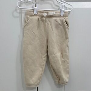 Cozy Cream Kids Joggers